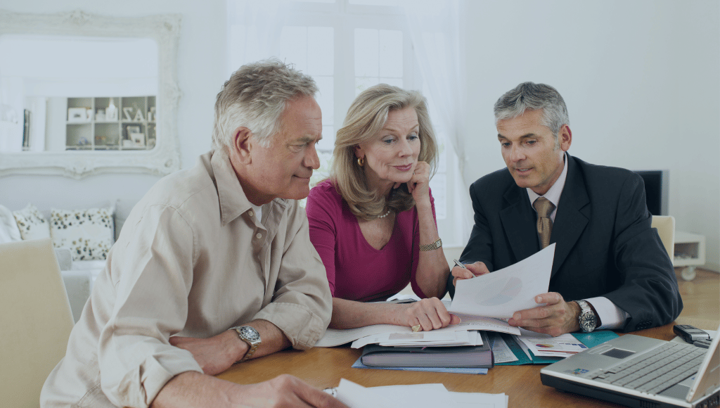 couple wondering if their advisor is a fiduciary or salesman